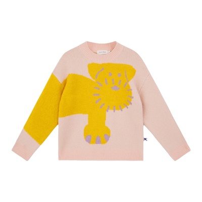 pocoblush原创小狗米卢提花毛衣