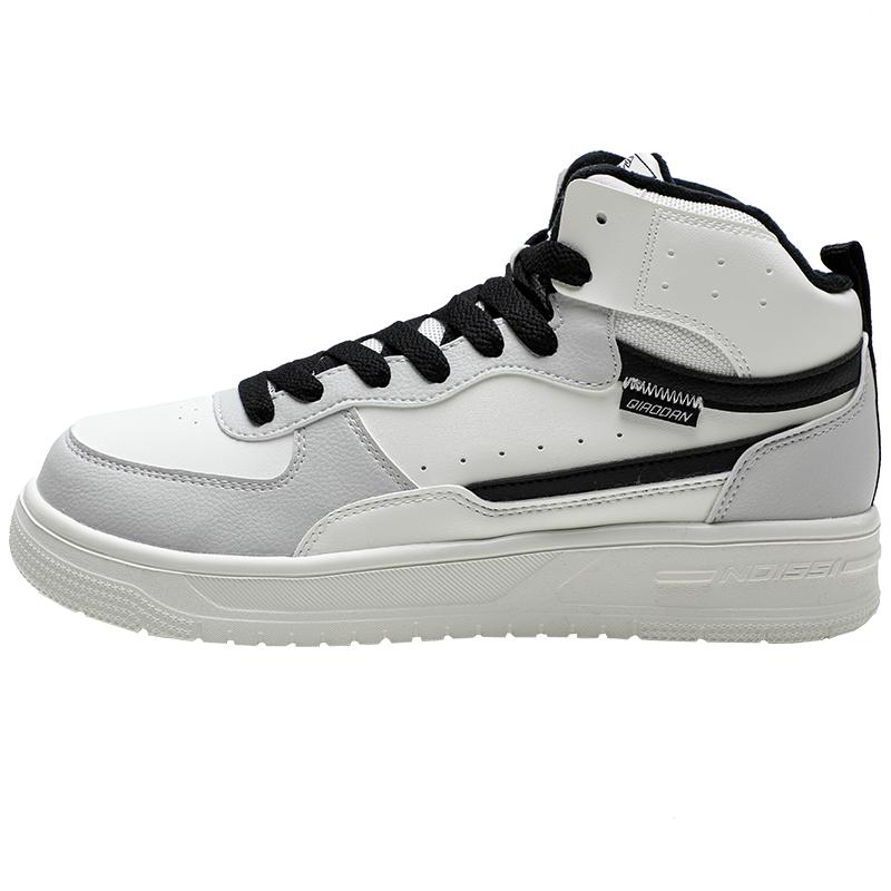 乔丹加绒运动鞋男2025新款冬季黑色棉鞋官方旗舰店保暖运动鞋男鞋