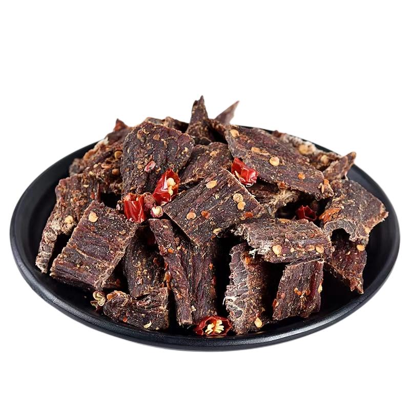 风干牛肉干四川甘孜阿坝西藏特产手撕牛肉干麻辣五香风干牛肉零食