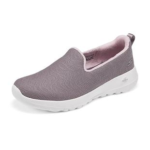 斯凯奇秋冬新款加绒妈妈鞋保暖舒适女子一脚蹬健步鞋休闲运动鞋