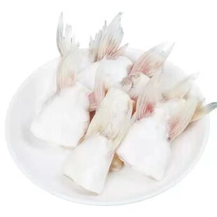 【巴沙鱼鳍】5斤新鲜龙利鱼柳回鱼刺翅鮰鱼鳍巴沙鱼翅鱼肚鱼下巴