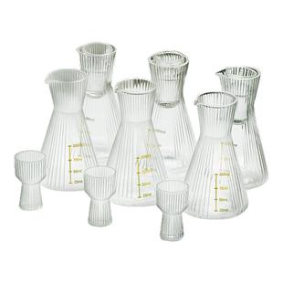 中式白酒杯分酒器套装家用玻璃小酒杯一口杯带刻度分酒壶酒具创意