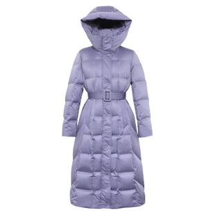 【新中式竹意压花】 BBLLUUEE/粉蓝衣橱2025冬装新款连帽羽绒服女