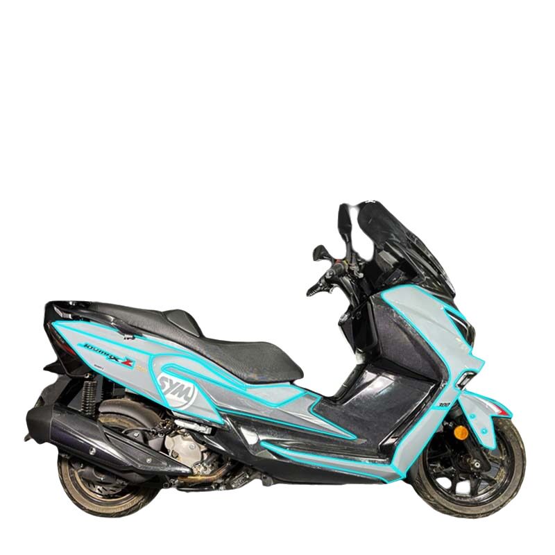 三阳九妹Z300plus隐形车衣保护膜
