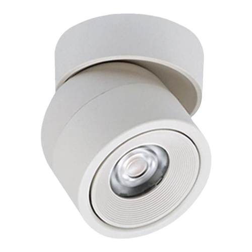 黑色led明装悬浮小射灯3W5W7W免开孔天花筒灯吸顶万向可调照画灯