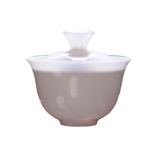 小飞虹｜小薇｜骨瓷特小号茶盖碗单个一人饮茶碗迷你高端功夫茶具