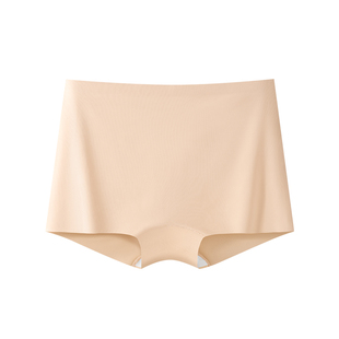 都市丽人短款无痕安全裤女防走光冰丝收腹提臀中腰打底平角短裤头