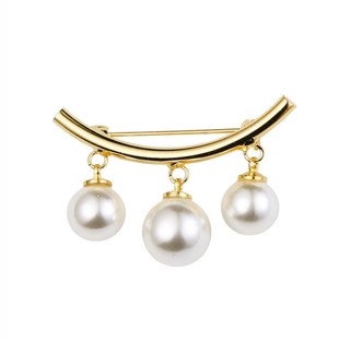 别针固定衣服珍珠胸针胸花配饰防走光扣针百搭丝巾扣两用安全神器