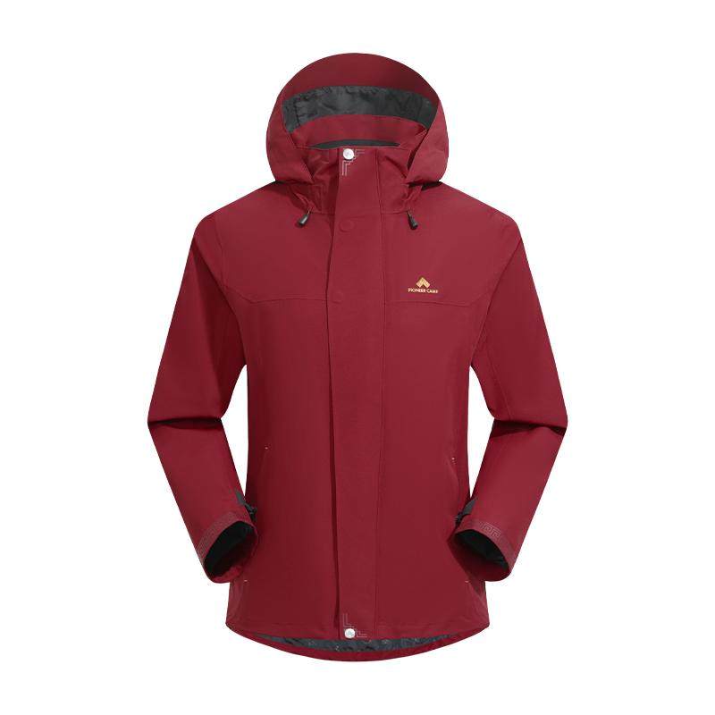 【格桑】藏式冲锋衣拓路者抓绒三合一女款户外登山服防风防水外套