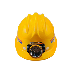 煤矿工安全帽工地防静电防砸带头灯矿用帽阻燃下井专用国标头盔