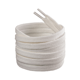 白色鞋带适配运动休闲篮球鞋圆绳男女款小白鞋高帮纯棉扁平鞋带绳