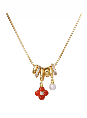 2026新款幸运符号鸿运四叶草项链