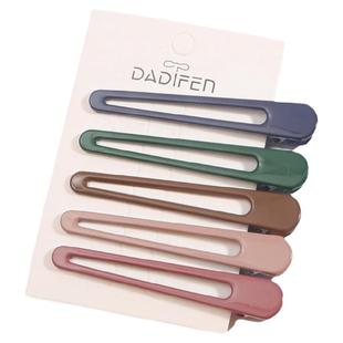 大号鸭嘴发夹无痕刘海边夹洗脸化妆固定头发的夹子理发店头饰顶夹