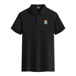 中国香港大学HKU学生翻领POLO衫半袖短袖T恤男女夏青少年班服定制