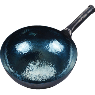 章丘铁锅旗舰正品老式铁锅传统炒锅无涂层明火家用煤气灶炒菜锅