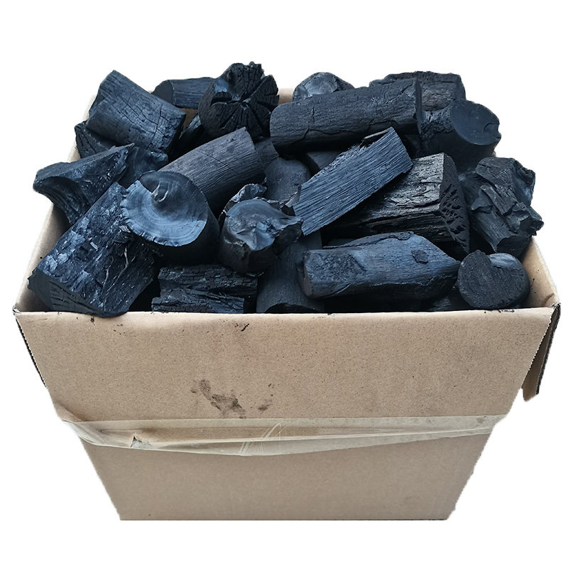 荔枝果木炭无烟烧烤碳家用烧烤木炭环保炭烤火专用炭块碳碎10斤装