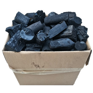 荔枝果木炭无烟烧烤碳家用烧烤木炭环保炭烤火专用炭块碳碎10斤装