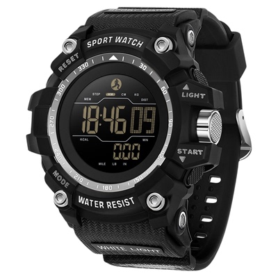 SANDA电子表运动防水计步卡路里