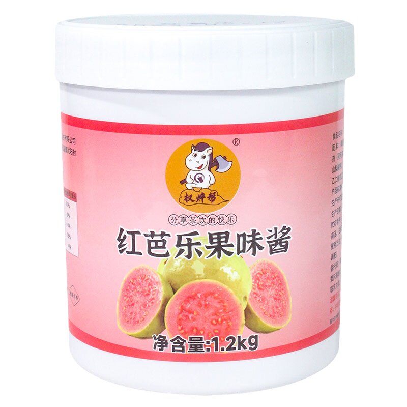 【整箱24元/罐】红芭乐果酱1.2kg