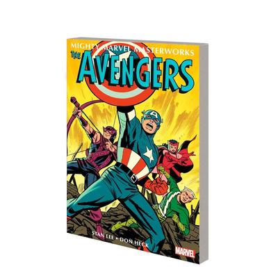 【预售】漫威漫画 漫威杰作：复仇者联盟卷2 MIGHTY MARVEL MASTERWORKS 英文漫画书原版进口图书 平装美漫书籍Michael Cho