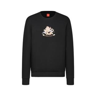 【故宫宫廷文化联名国泰民安】比音勒芬秋季男国潮圆领T恤卫衣