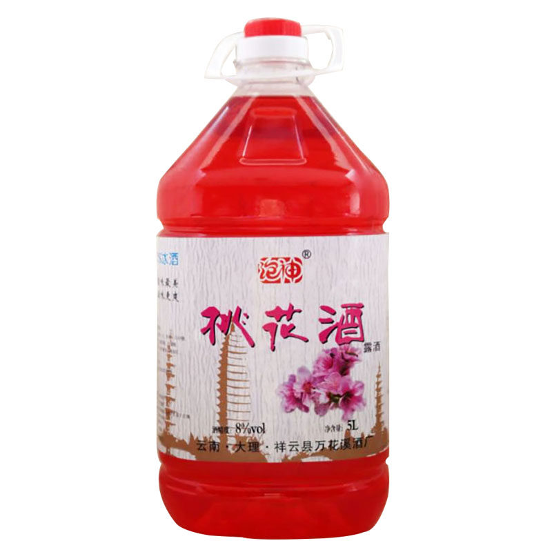云南大理桃花酒醉10斤花果酿露酒