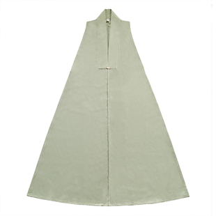 漫春雪汉服【春水碧】纯色长比甲明制改良 春夏秋新中式国风男女