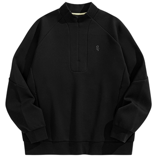 【商场同款】太平鸟男装卫衣26春季新款宽松拉链领上衣 B2CRG130A