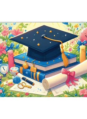 2026年毕业庆典背景布横幅挂布