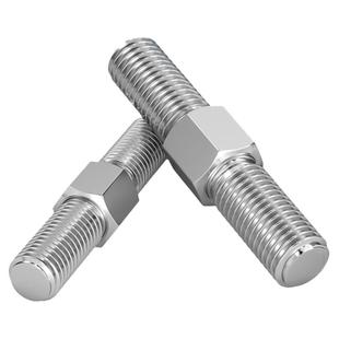 正反牙双头螺栓304不锈钢螺丝螺杆螺柱牙棒丝杆内外六角定做定制