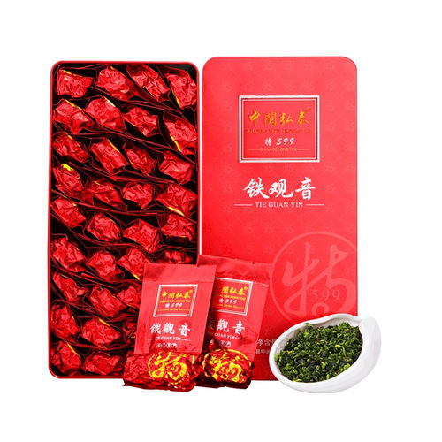 弘泰特599铁观音传统浓香型安溪铁观音 弘泰茶叶乌龙茶礼盒共500g