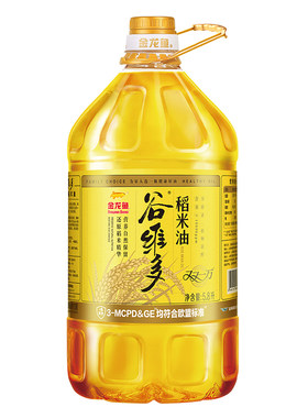 官方金龙鱼谷维多双一万稻米油5.8L家用食用油含高谷维素新品