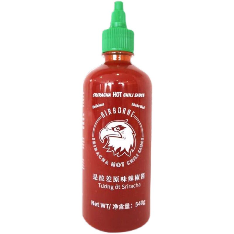 红飞鹰是拉差辣椒酱辣酱泰国原瓶进口汉堡酱泰式甜辣酱酸辣酱酱料