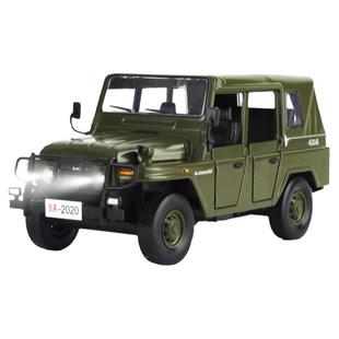 怀旧合金1:28 吉普车金属BJ2020 212越野车仿真小汽车模型玩具