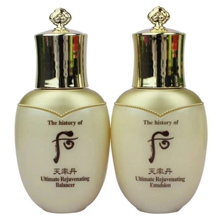 韩国本土后whoo天率丹水乳单品补水保湿抗皱面部护理套装护肤