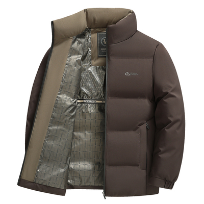 啄木鸟加厚短款立领棉衣外套