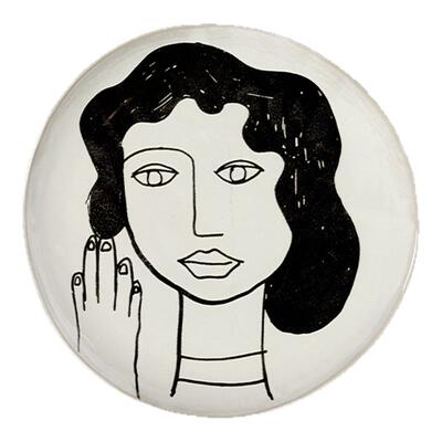 法国猫咪釉下彩陶瓷餐具