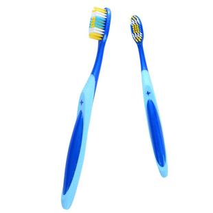 中硬毛牙刷超硬耐用家用男士专用牙刷去烟渍软毛家庭装特硬中毛