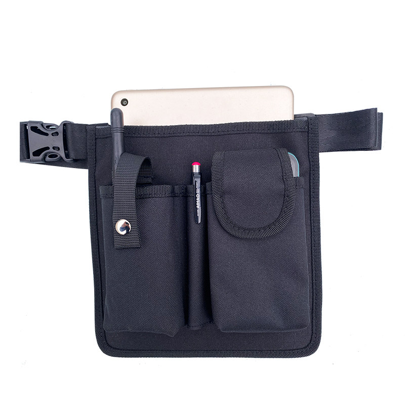 酒吧4S店KTV服务员多功能工具腰包对讲机手机平板IPAD防水收纳包