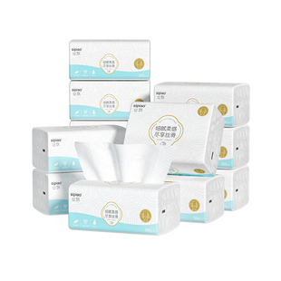 丝飘抽取式面巾纸家用餐巾纸面巾纸卫生纸巾可擦手婴儿用纸实惠装