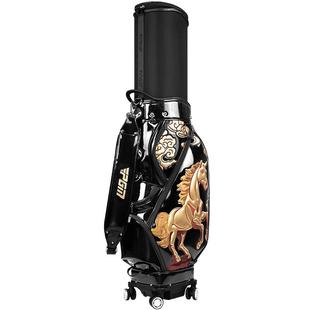 PGM马年纪念版高尔夫球包男女航空托运伸缩包生肖马/生日送礼礼品