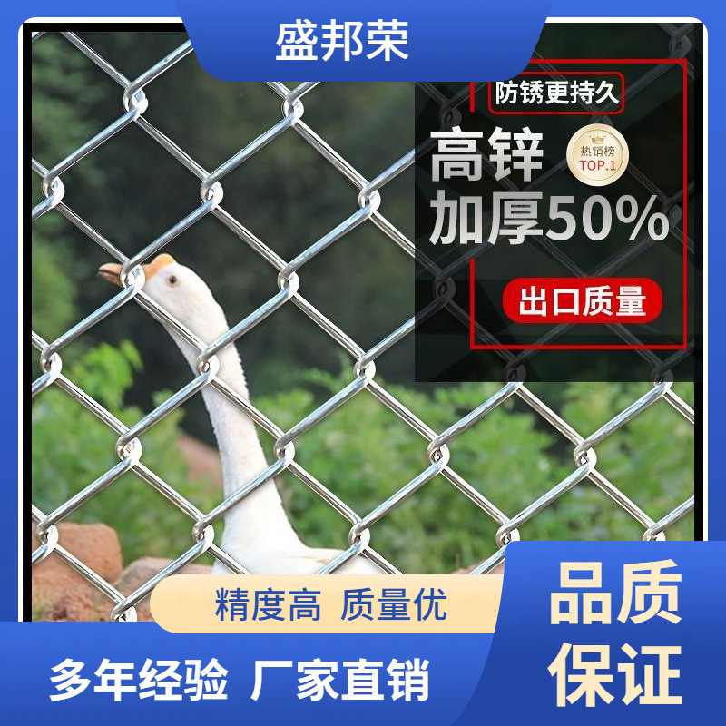 盛邦荣果园圈养护栏网围栏格牛羊猪养殖铁丝网钢丝网勾养鸡网镀锌