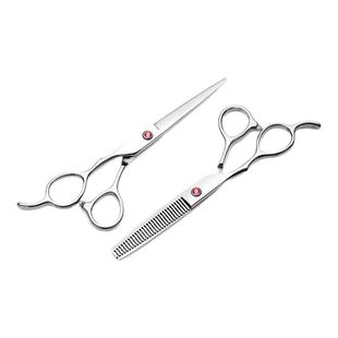 左手美发专用理发剪刀发廊发型师左撇子套装碎发打薄剪短牙剪平剪