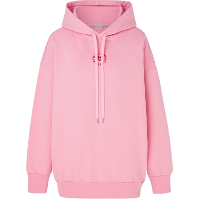 Stella Mccartney 女秋冬多巴胺植绒棉质连帽卫衣