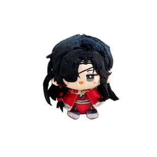 天官赐福花城谢怜动漫毛绒公仔黑水贺玄风师青玄玩偶小坐姿娃娃