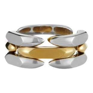 【汪苏泷同款】BLACKHEAD/黑头钻镶结构可变换造型戒指个性原创