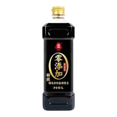 莲花0添加特级酱油1L*2瓶精选非转基因黄豆酿造生抽家用红烧尝鲜
