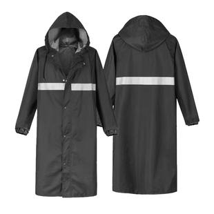 牛津布连体 雨衣批发 连帽成人单人全身防暴雨户外 劳保防汛印字