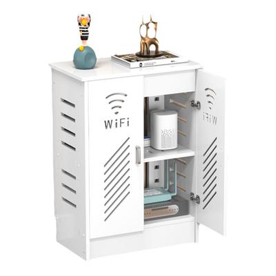 电视柜机顶盒路由器收纳柜落地