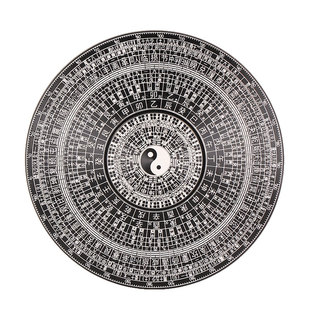 指尖陀螺太极八卦罗盘指南针合金高级感随身便携手指旋转解压玩具